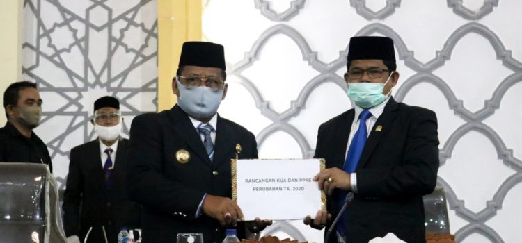DPRK Banda Aceh Gelar Paripurna Penyampaian Rancangan APBK-P 2020