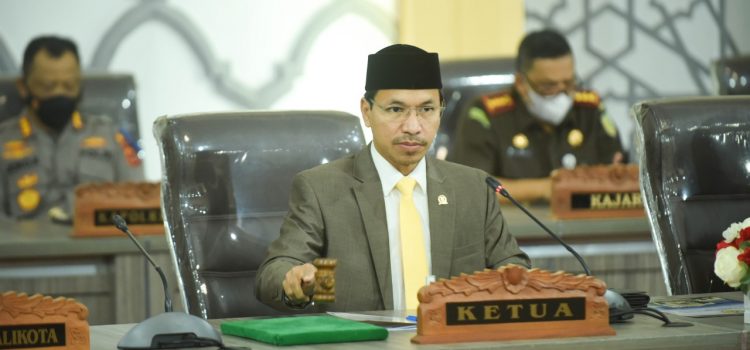 DPRK Gelar Penyampaian LKPJ Wali Kota Banda Aceh Tahun Anggaran 2020