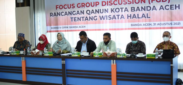 Komisi IV DPRK Banda Aceh FGD-kan Raqan Wisata Halal