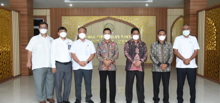Pimpinan DPRK Terima Kunjungan Kepala BPK RI Perwakilan Aceh