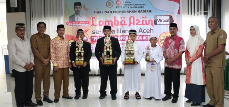 Naufal Qurasyi Ambiya Juarai Lomba Azan Virtual Ketua DPRK