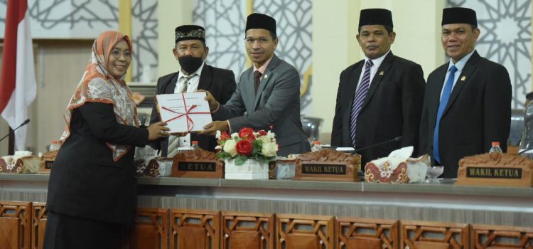 DPRK Banda Aceh Sampaikan Penjelasan Dua Raqan Inisiatif Dewan Tahun 2022