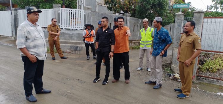 Komisi III Tinjau Perbaikan Sejumlah Ruas Jalan di Banda Aceh