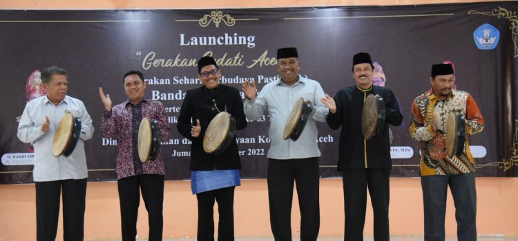 [FOTO]: Wakil Ketua DPRK Hadiri Launching Gerakan Seudati Aceh