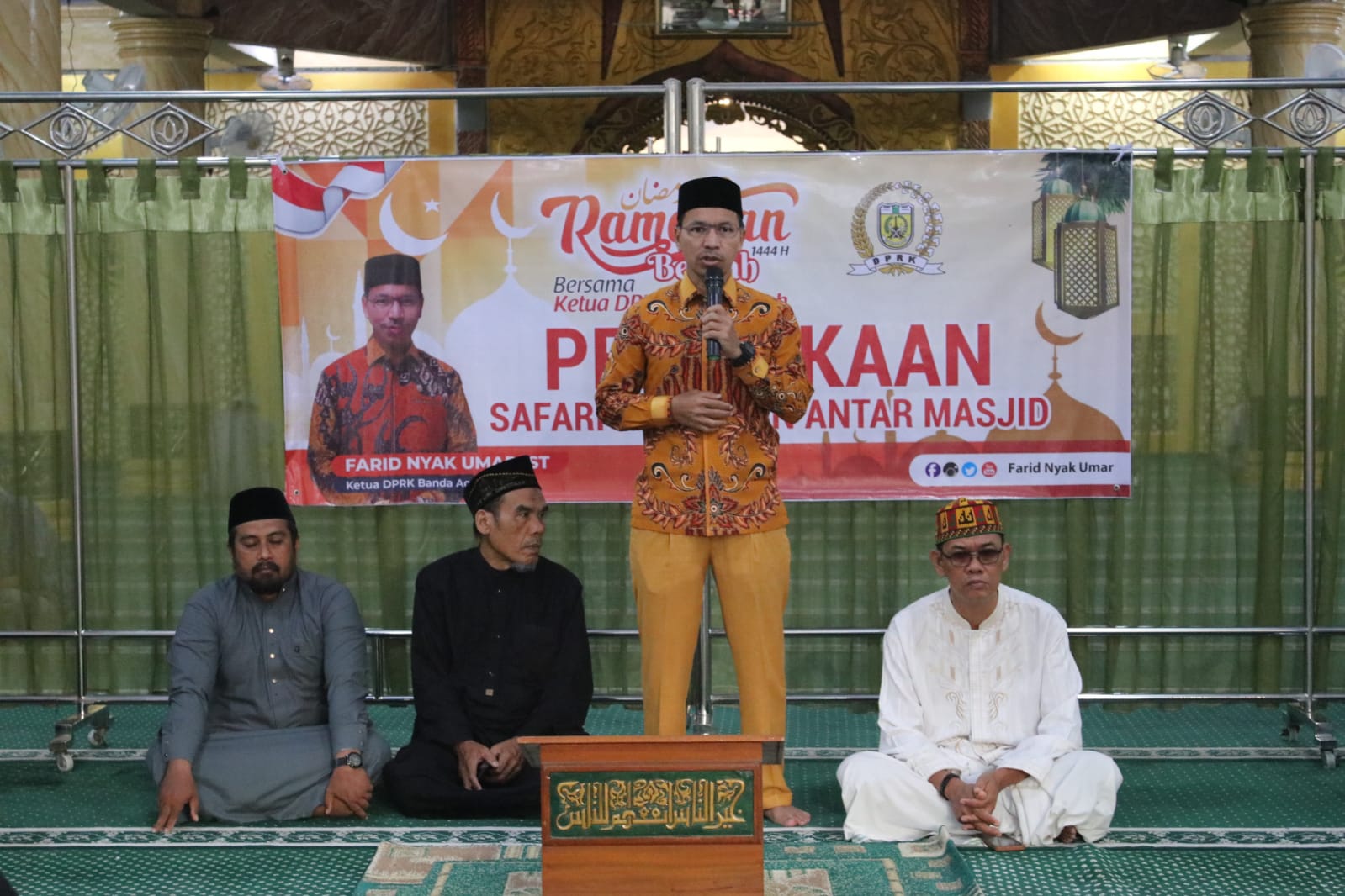 Ketua DPRK Buka Safari Al-Qur’an Ramadhan 1444 Hijriah