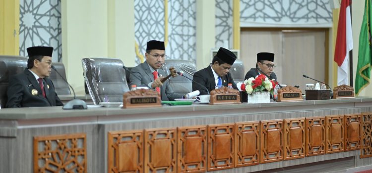 Dewan Dukung SE Pj Gubernur Aceh tentang Penguatan Syariat Islam
