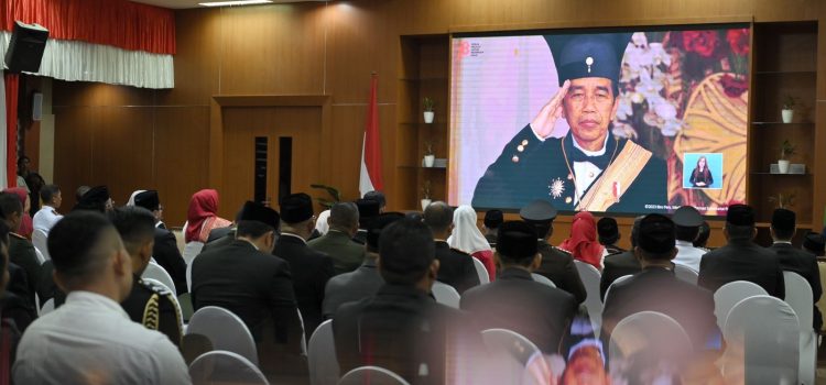 [FOTO]: Ketua DPRK Ikut Upacara HUT Ke-78 RI