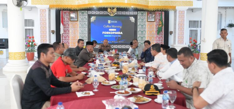 [FOTO]: Coffee Morning Pimpinan DPRK Bersama Forkopimda Banda Aceh