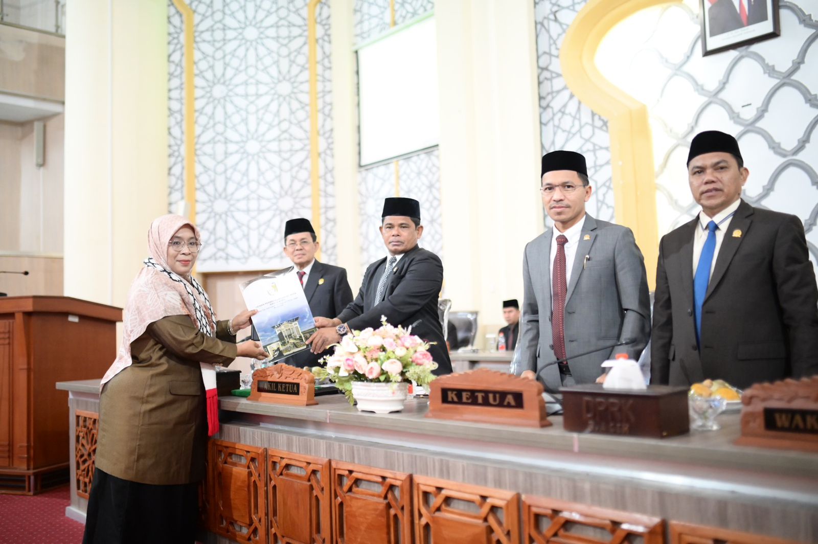 Banleg Sampaikan Perubahan Raqan Pembentukan dan Susunan OPD Baru Banda Aceh