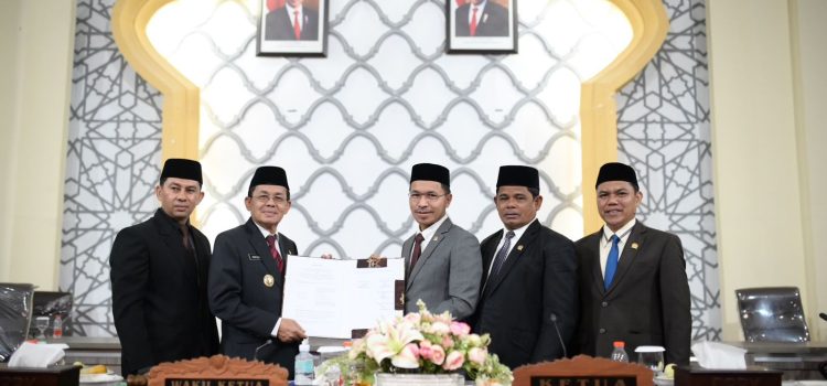 Sah! APBK Banda Aceh 2024 Sebesar Rp1,2 Triliun