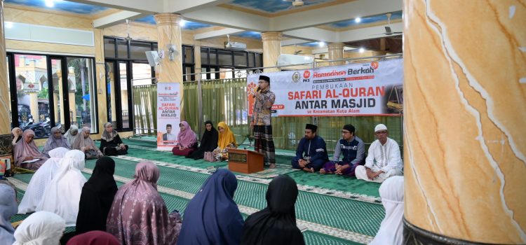 Ketua DPRK Buka Safari Al-Qur’an Antarmasjid Se-Kecamatan Kuta Alam