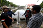 Rumah pompa merupakan bantuan MDF Aceh dan Nias kepada Pemerintah Kota Banda Aceh pada rehabilitasi dan rekonstruksi pascabencana tsunami 2004 silam.