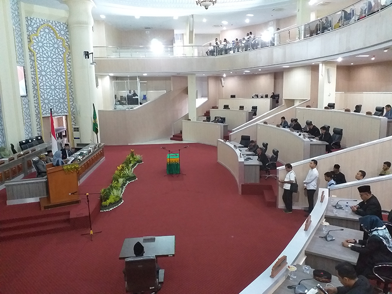 DPRK Banda Aceh Gelar Rapat Paripurna PAW Anggota Dewan