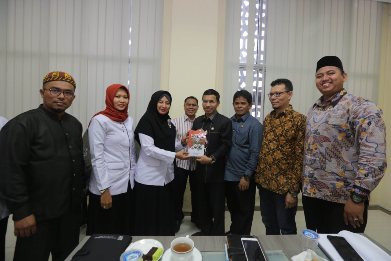 DPRK Terima Kunjungan Komisioner Bawaslu Banda Aceh