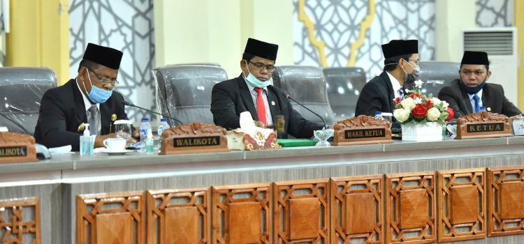 DPRK Gelar Paripurna Penjelasan Wali Kota terhadap Pertanggungjawaban APBK 2019 DPRK Gelar Paripurna Penjelasan Wali Kota terhadap Pertanggungjawaban APBK 2019