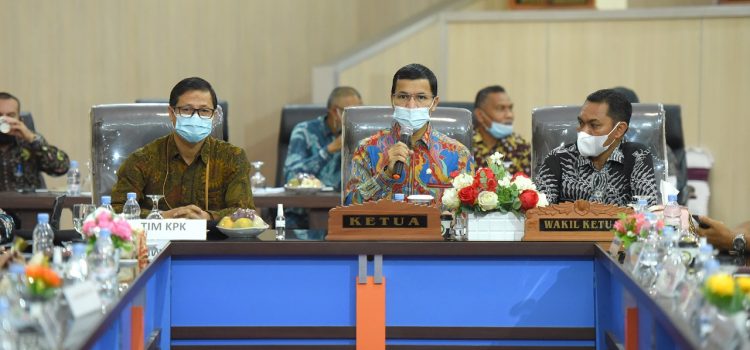 Terima Kunjungan Tim KPK, Ketua DPRK Dukung Pencegahan Praktik KKN di Banda Aceh