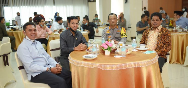 Pimpinan dan Anggota DPRK Terima Kunjungan Perdana Kapolresta Baru Banda Aceh