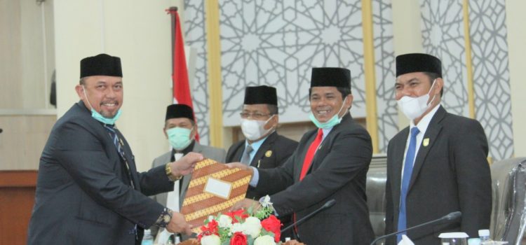 Banleg DPRK Banda Aceh Sampaikan 18 Proleg 2021