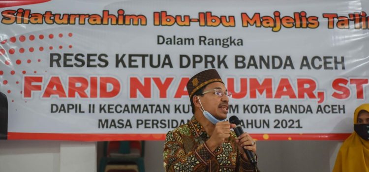 Ketua DPRK Sosialisasikan Bahaya Narkoba di Kuta Alam
