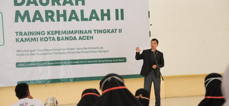 Semangati Kader KAMMI, Ketua DPRK: Pemuda Harus Beradaptasi dengan Perkembangan Zaman