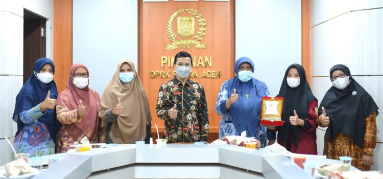[FOTO]: Ketua DPRK Terima Audiensi Tim DP3AP2KB