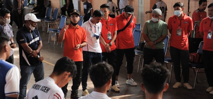 Ketua DPRK Semangati Tim Futsal Kota Banda Aceh di Seleksi Pra-PORA