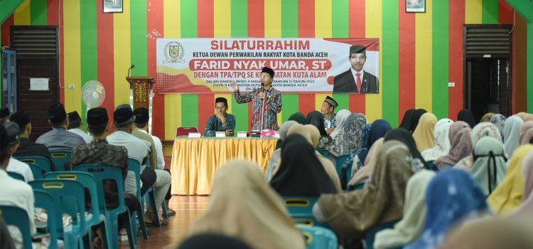 Ketua DPRK Banda Aceh Tampung Aspirasi Pengurus TPA/TPQ Se-Kuta Alam