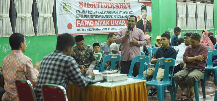 Ketua DPRK Terima Keluhan Warga, Mulai Persoalan Air Bersih hingga Anak Punk