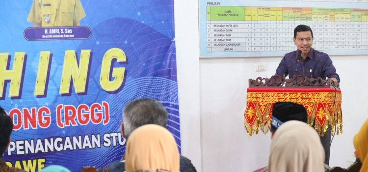 Ketua DPRK Harapkan Kehadiran Rumoh Gizi Mampu Turunkan Prevalensi Angka Stunting