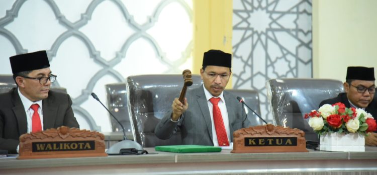DPRK Banda Aceh Gelar Paripurna Penyampaian LKPJ Wali Kota TA 2022