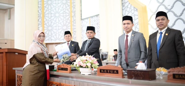 Banleg Sampaikan Perubahan Raqan Pembentukan dan Susunan OPD Baru Banda Aceh