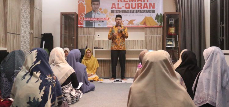 Ketua DPRK Banda Aceh Buka Mukhayyam Al-Qur’an untuk Ibu-Ibu