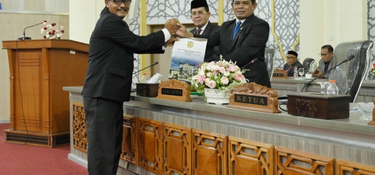 Fraksi Gerindra Dukung Raqan RPJP Kota Banda Aceh 2025-2045