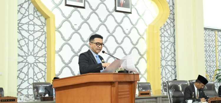 Pandangan Akhir Fraksi Demokrat terhadap Raqan Perubahan APBK TA 2024