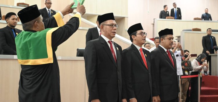 DPRK Gelar Rapat Paripurna Pengucapan Sumpah Pimpinan Dewan Periode 2024-2029