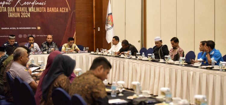 [FOTO] : Rapat Koordinasi Pemilihan Walikota dan Wakil Walikota Banda Aceh Tahun 2024