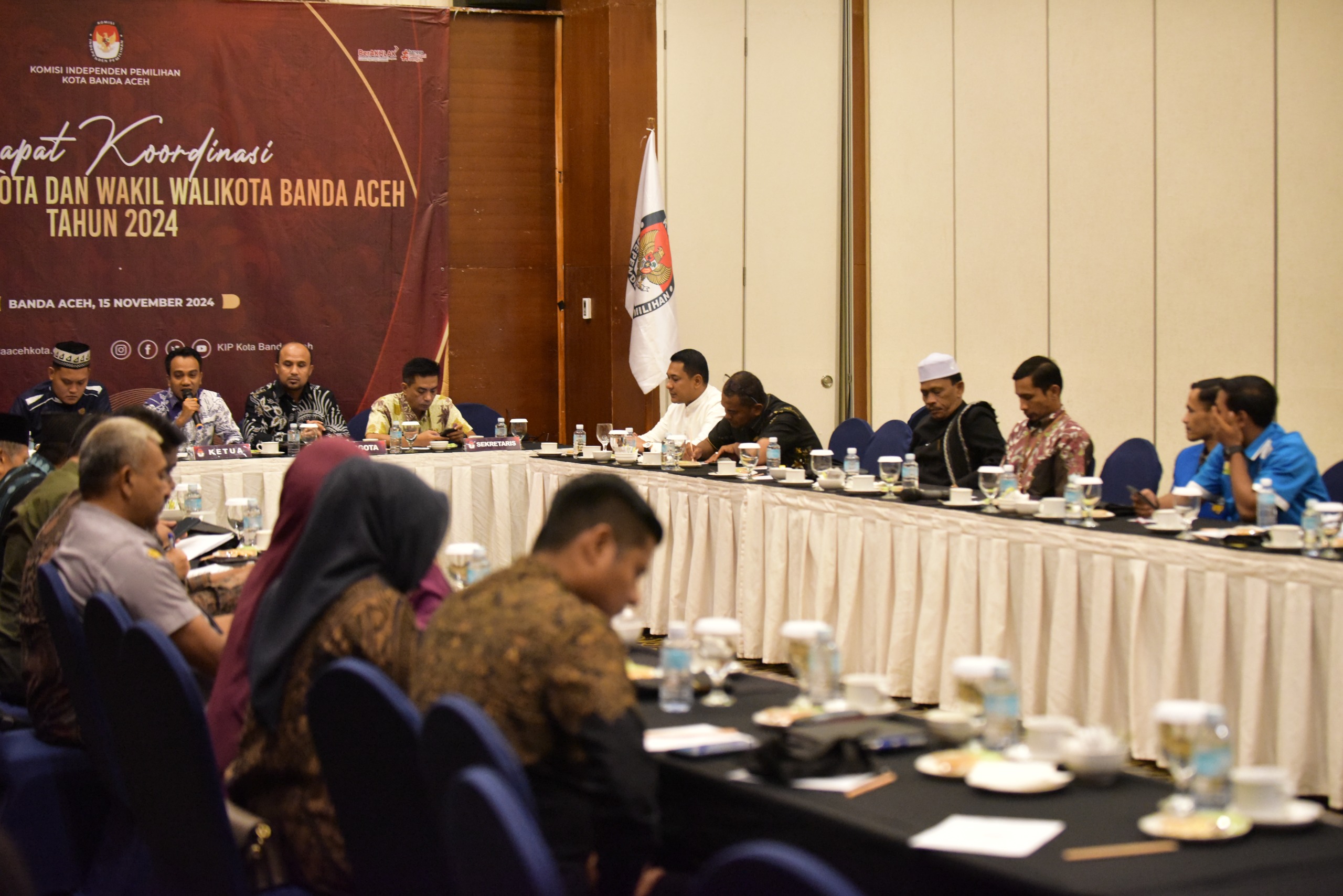 [FOTO] : Rapat Koordinasi Pemilihan Walikota dan Wakil Walikota Banda Aceh Tahun 2024