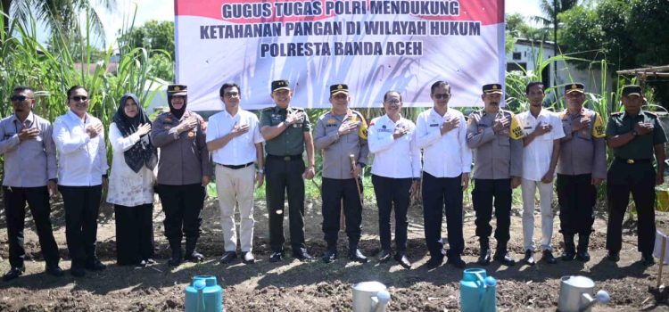 [FOTO] : Launching Gugus Tugas POLRI untuk Mendukung Ketahanan Pangan