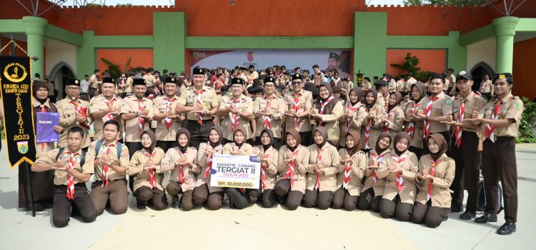 [FOTO] Upacara Hari Pramuka yang Ke-63 oleh Gerakan Pramuka Kwartir Daerah Aceh