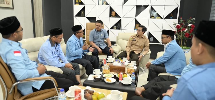 Pimpinan DPRK Banda Aceh Terima Kunjungan DPD BKPRMI Periode 2024-2029