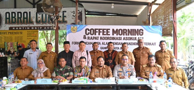 Coffee Morning dan Rapat ASOKULAM, Forkopimcam Kuta Alam