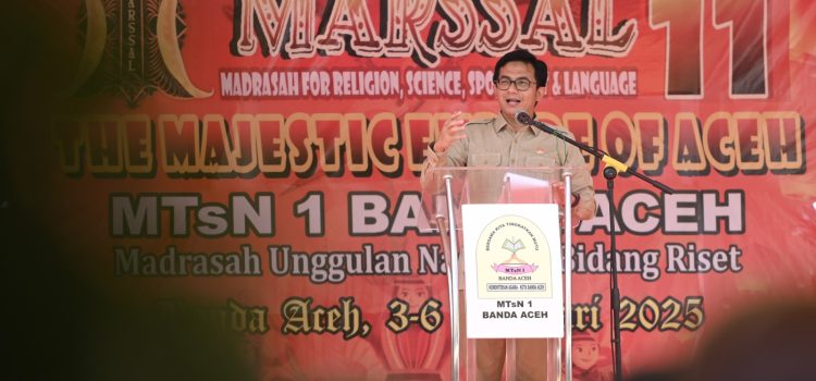 Hadiri Penutupan, Ketua DPRK Apresiasi Kegiatan Marssal MTsN I Banda Aceh