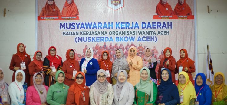 Istri Ketua DPRK Banda Aceh turut hadir dalam Muskerda BKOW di Gedung BKOW Banda Aceh