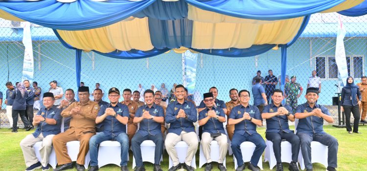 Ketua dan Wakil Ketua DPRK Banda Aceh menghadiri Upacara Hari Ulang Tahun (HUT) Perusahaan Umum Daerah Air Minum Tirta Daroy Kota Banda Aceh ke-50 Tahun 2025