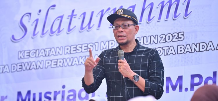Wakil Ketua II DPRK Kota Banda Aceh bersilaturrahmi bersama masyarakat di  Gampong Ilee