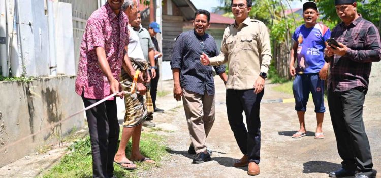 Tindak Lanjuti Laporan Warga, Ketua DPRK Banda Aceh Tinjau Sejumlah Jalan Rusak