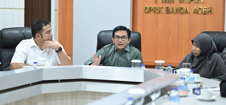 Ketua DPRK Banda Aceh Sambut Kunjungan Tim Prodi Arsitektur USK