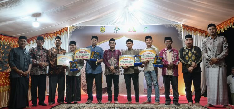 Ketua DPRK Banda Aceh Tutup Festival Dala’il Khairat di Surien Ketua DPRK Banda Aceh Tutup Festival Dala’il Khairat di Surien