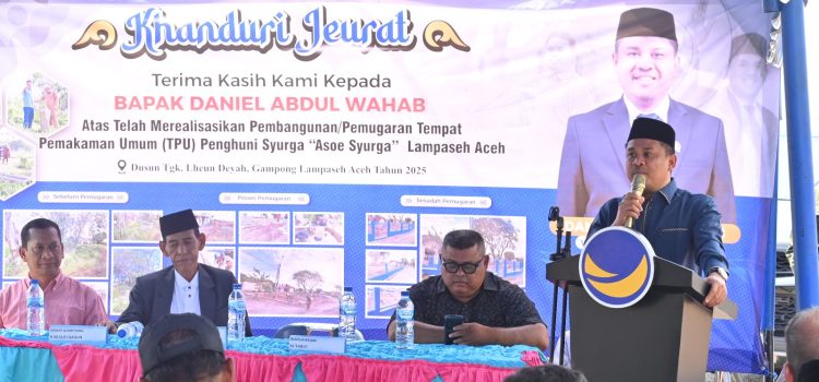 Pugar Makam “Asoe Syurga”, Wakil Ketua DPRK Banda Aceh Penuhi Harapan Warga Lampaseh Aceh Pugar Makam “Asoe Syurga”, Wakil Ketua DPRK Banda Aceh Penuhi Harapan Warga Lampaseh Aceh