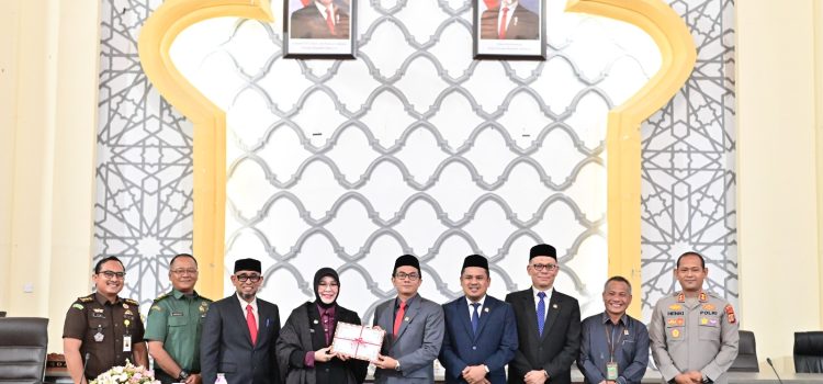 DPRK Banda Aceh Terima Dokumen R-KUA-PPAS Tahun Anggaran 2026